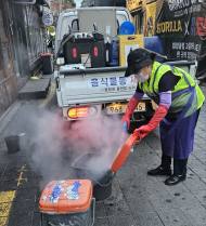 용산구, ‘음식물 전용수거용기 세척 사업’ 확대 시행