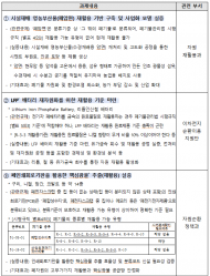 환경부, 순환경제 분야 3건의 기술·서비스 실증에 참여할 사업자 모집