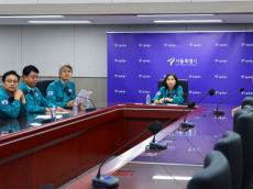 최호정 의장, 을지연습 첫날 전시종합상황실 격려 방문