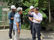 홍동곤 한강유역환경청장,  팔당호 녹조 저감 대책 마련을 위하여 홍천친환경에너지타운 방문