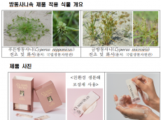 환경부, 국립생물자원관의 자생생물 소재 국유특허 이용해 개발한 세안제 화장품 출시