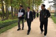 홍동곤 한강유역환경청장,  용인시 수변녹지 공동조성사업 대상지 현장 확인