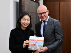 최호정 의장, 독일 콘라드 아데나워 재단 한국사무소 대표 접견