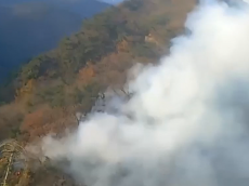 산림당국 경기 군포 산불 진화 완료
