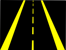 비 오면 안 보이는 도로 선, 확실한 변화가 필요하다