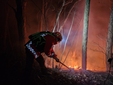 경북 김천 산불 진화 완료