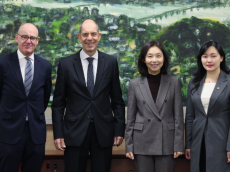 최호정 의장, 독일 콘라드 아데나워 재단 본부 부총재 접견