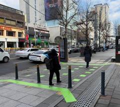 용산구, 공공디자인 실험으로 보행자 안전 강화 검증