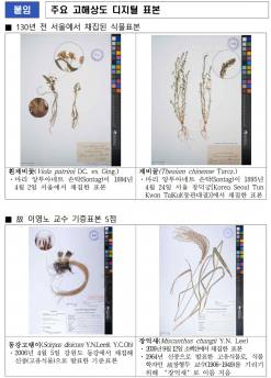 AI가 환경에 미치는 영향력은? 130년 전 식물표본이 디지털 사진으로 재탄생