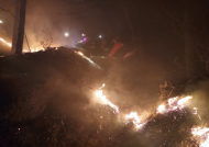 서울 노원 산불, 06시 30분 기준 진화율 15%