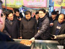 재경부·농식품부·해수부·중기부, 설 명절을 앞두고 전통시장을 방문하여 장바구니 물가 점검 및 상인 애로사항 청취