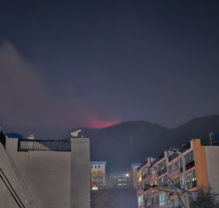부산 동래구 사직동 산불 진화 완료