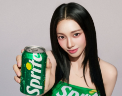 코카-콜라사 스프라이트, 에스파 ‘카리나’ 2년 연속 모델 발탁