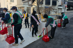 용산구,주요 상권·관광지·청소 취약지역 중심 봄맞이 대청소 실시