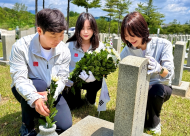 아성다이소, 호국보훈의 달 맞아 국립서울현충원 묘역 환경정비 봉사