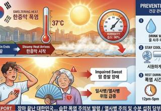  장마 끝, 거대한 찜통 '한증막' 시작 … 전국을 덮친 ‘습한 폭염’과 시민 건강 생존 지침서