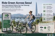 [News for Tourists Visiting Korea] Ride Green Across Seoul: How International Visitors Can Use Ttareungi and Support Carbon Neutrality