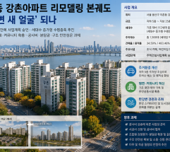이촌동 강촌아파트 리모델링 본궤도…한강변 ‘새 얼굴’ 되나
