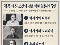 [정기자의 뉴스정원] 뜨거운 친일파 논쟁 뒤 ... 제국의 시대, 침묵 대신 조선의 곁을 택한 일본인 다섯 명