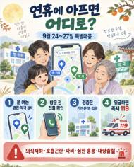 추석 연휴에 아프면 어디로, 문 여는 병원부터 찾고 응급실은 중증환자에게