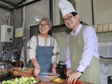 “건강은 매일의 밥상에서”…엄승용 보령시장, 식이치유 웰니스 시범마을 찾아 주민과 소통